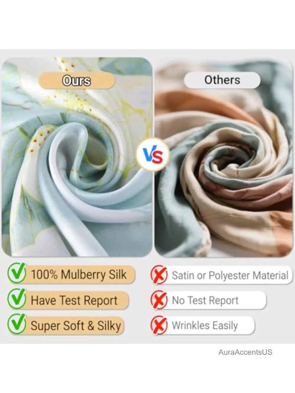 100% Mulberry Silk 21